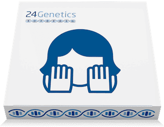 Haut-DNA-Test - 24genetics
